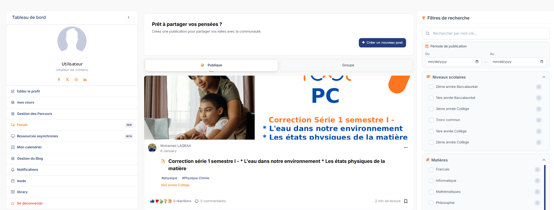 Partagez, Apprenez et Brillez : Le Forum interactif de Yool.education !