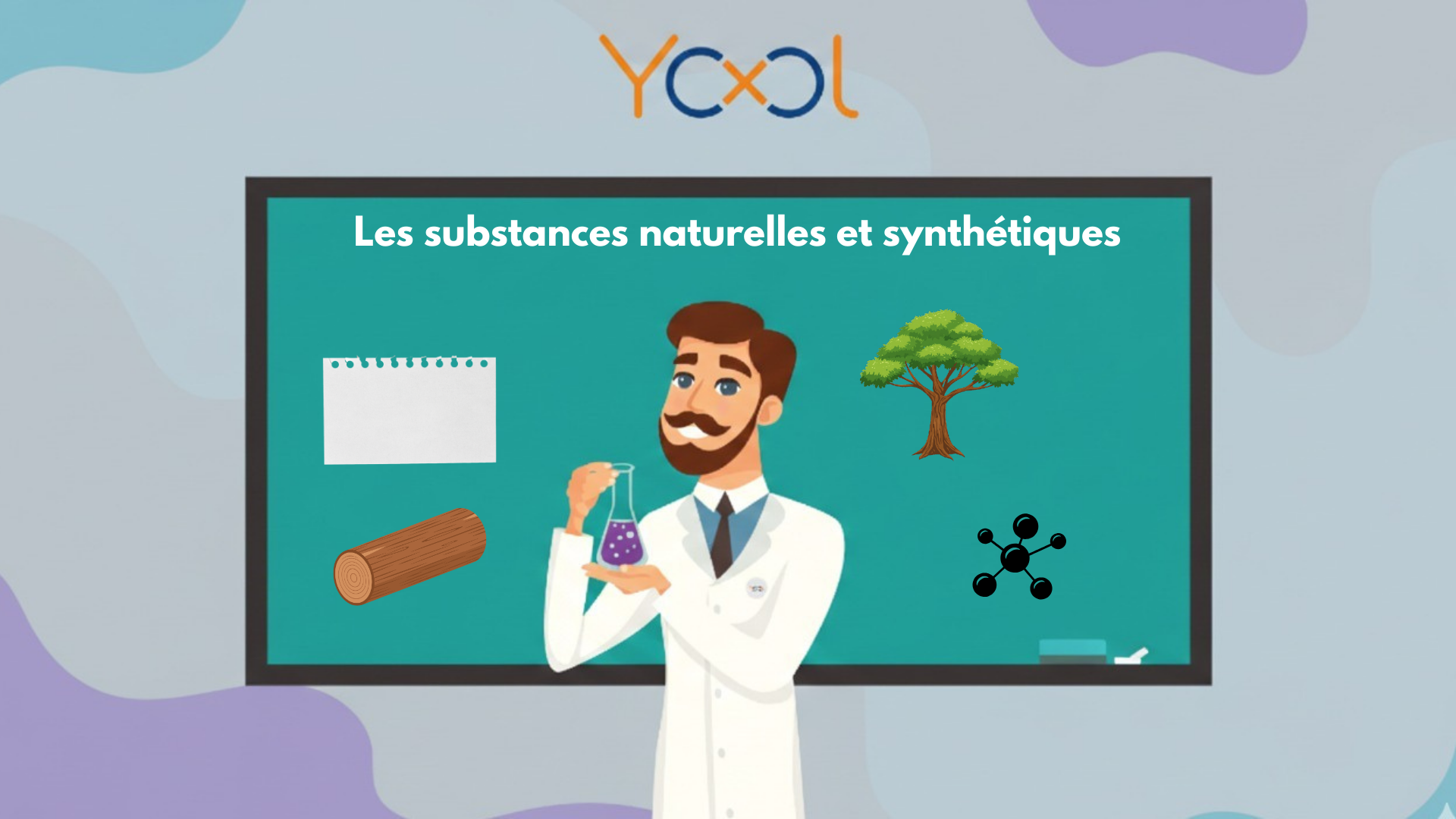 Les substances naturelles et synthétiques