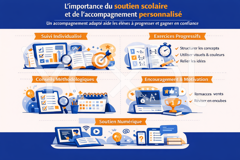 L’importance du soutien scolaire et de l’accompagnement personnalisé