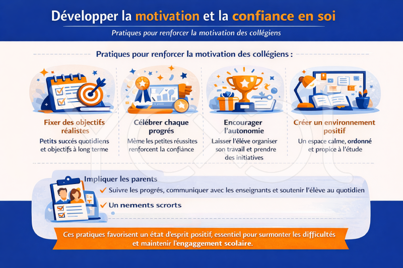Développer la motivation et la confiance en soi