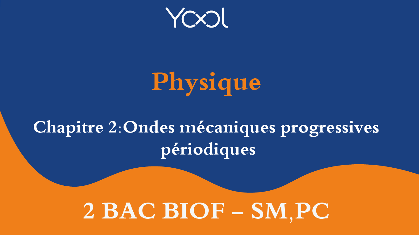 YOOL LIBRARY | Chapitre 2: Ondes mécaniques progressives périodiques