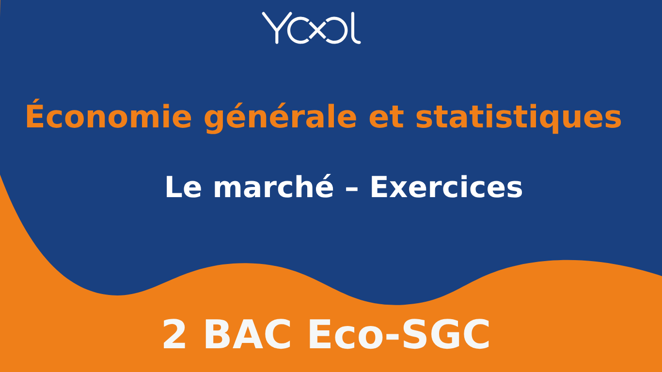 YOOL LIBRARY | Le marché – Exercices