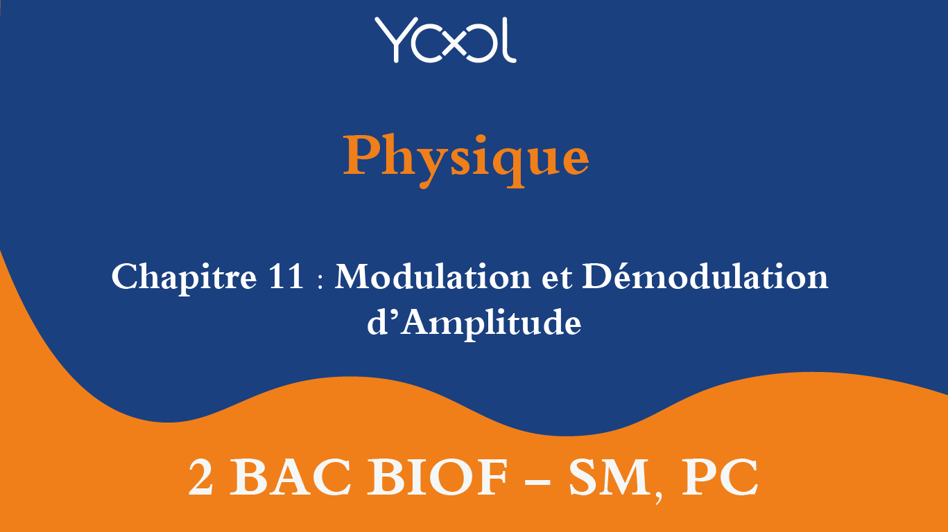 YOOL LIBRARY | Chapitre 11 : Modulation et Démodulation d’Amplitude