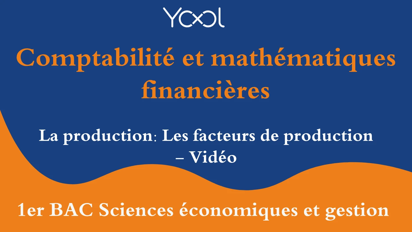 YOOL LIBRARY | La production: Les facteurs de production - Vidéo